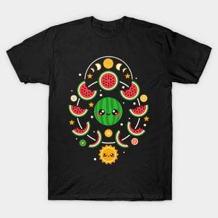 Watermelon moon phases T-Shirt